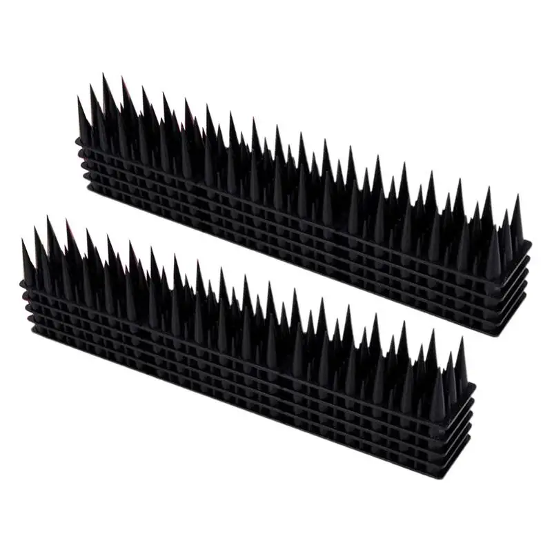 

Anti Bird Spikes Bird Guards Spikes High Thorn Versatile Bird Defender Spikes Anti Theft Spikes for Cats Squirrels Small Birds