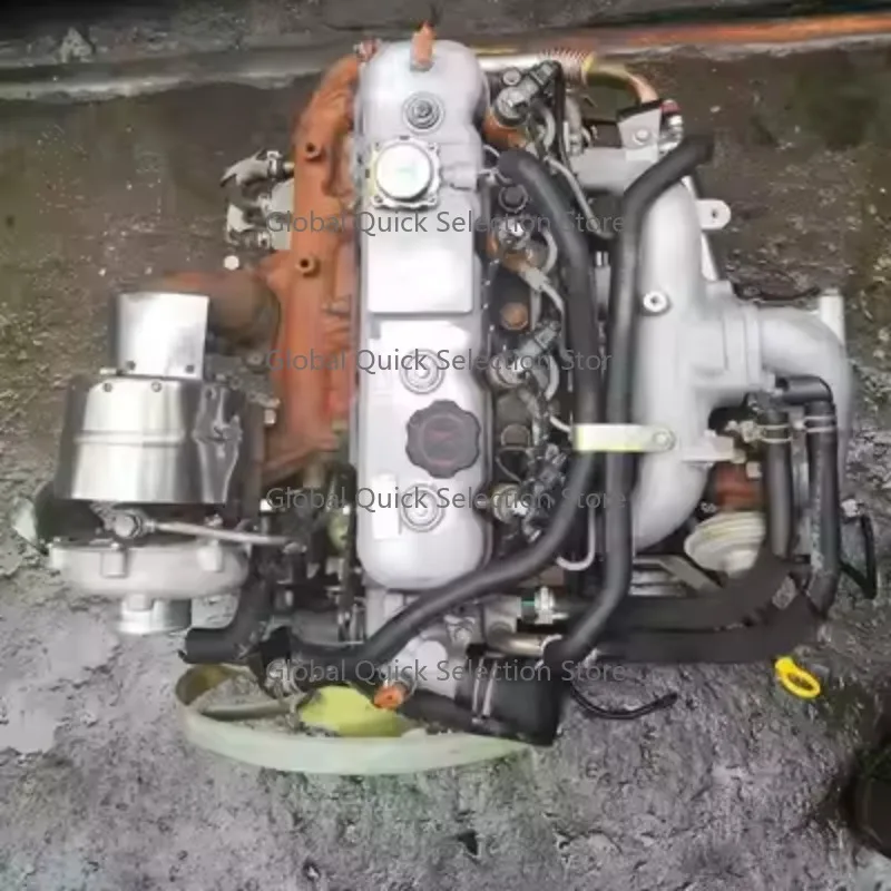 Original Japan Used Dies-el Engine C240 4BD1 4JB1 4JB1T 6BG1 for Isu Zu Die-sel Truck Engine with Gearbox 6
