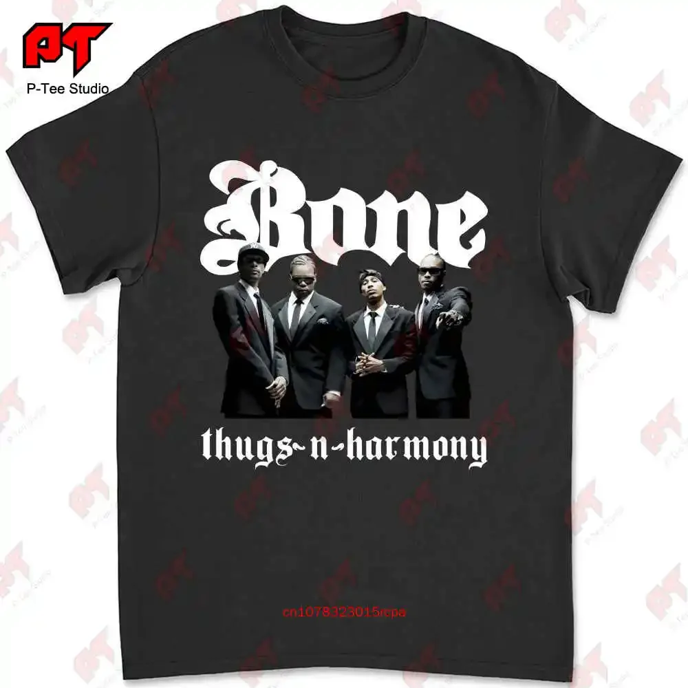 Bone Thugs-N-Harmony Rap Concert Tour 90S Y2K 2000S T-shirt PYZL