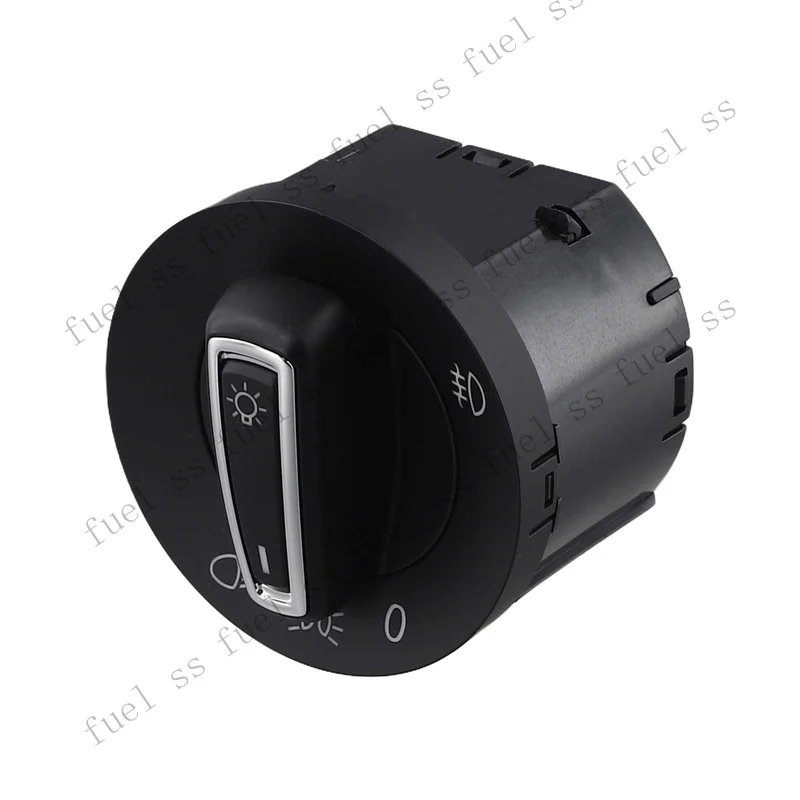 S+ Stylish Black Car Headlight Switch for Easy Installation and Use in Cars