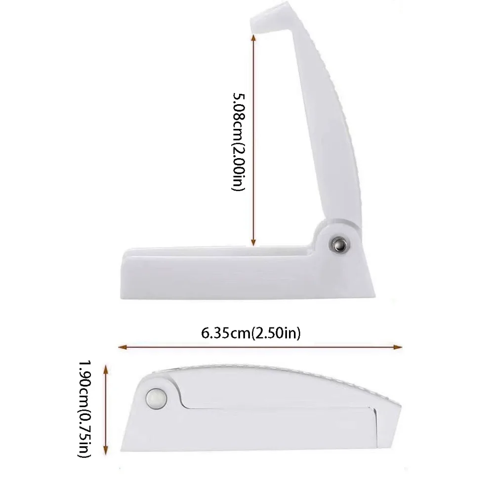 

Accessories White RV Door Catch Plastic Rounded Baggage Door Clip Retention Hitches Attachment Hook Door Holders Motorhome