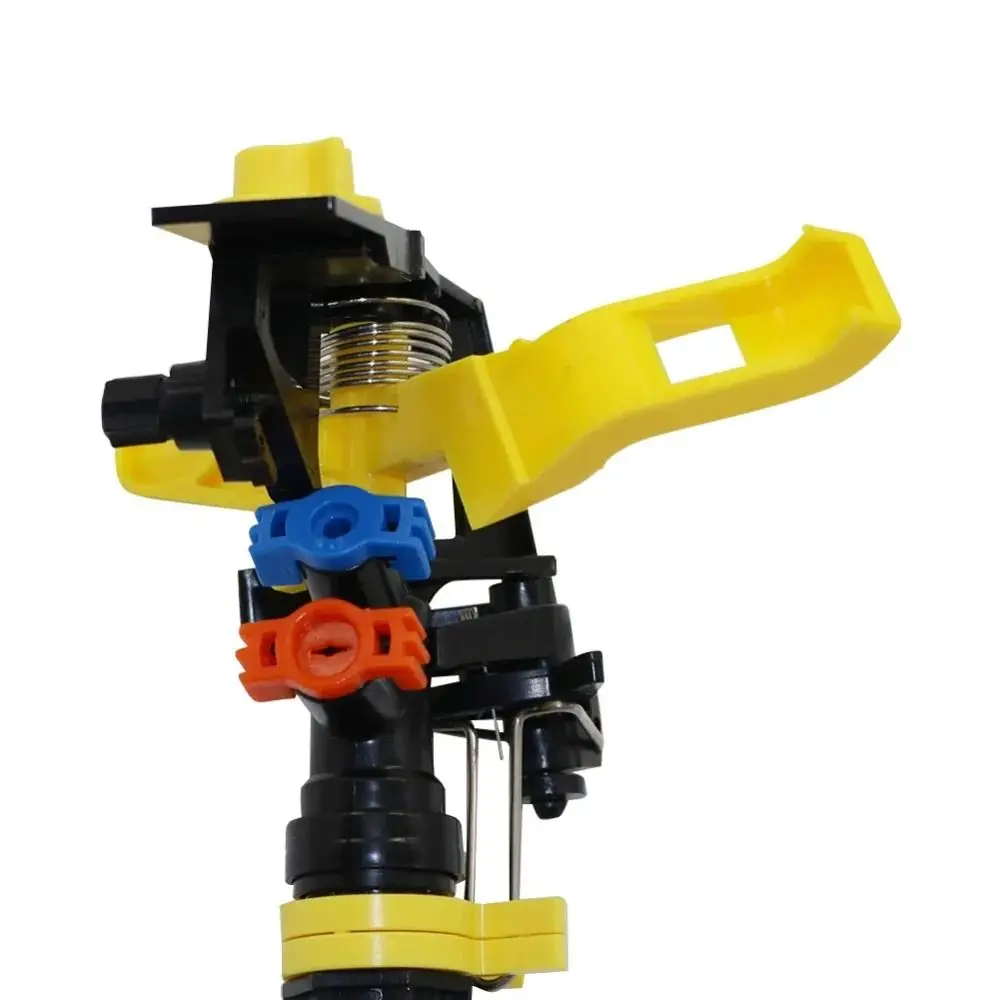 Adjustable Impact Sprinkler Spiked 360 Degrees Rotary Watering Nozzle Watering Nozzle Rotary Jet Agriculture Sprayer Agriculture