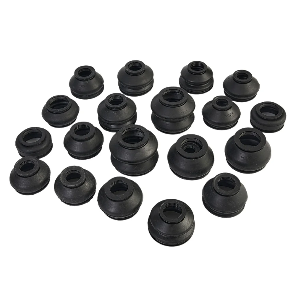 

Cap Dust Boot Cover Attachment Equipment Parts Replacement Rubber Suspension Tie Rod 28pcs Dust Jacket Fittings