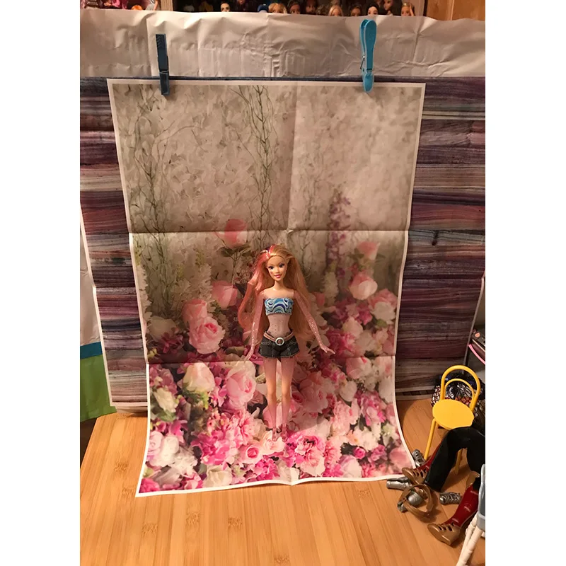 Vinyl Custom Photography Backdrops Props Flower Board Landscape Children's Birthday Photo Studio Background 22612 ZHDT-19