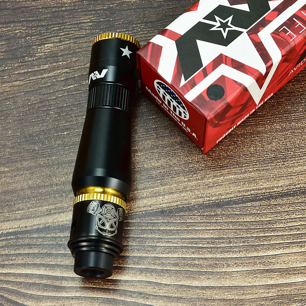 avid lyfe mod الميكانيكية وزارة الدفاع الألومنيوم والنحاس نهاية العالم GEN 2 RDA 24mm mech mod fit 18650 بطارية vape mod