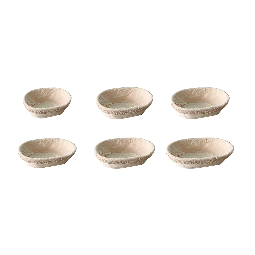

Rattan Bread Proofing Basket Bread Basket Oval Rattan Wicker Dough Fermentation Sourdough Banneton Kitchen Baking Pastry Tools