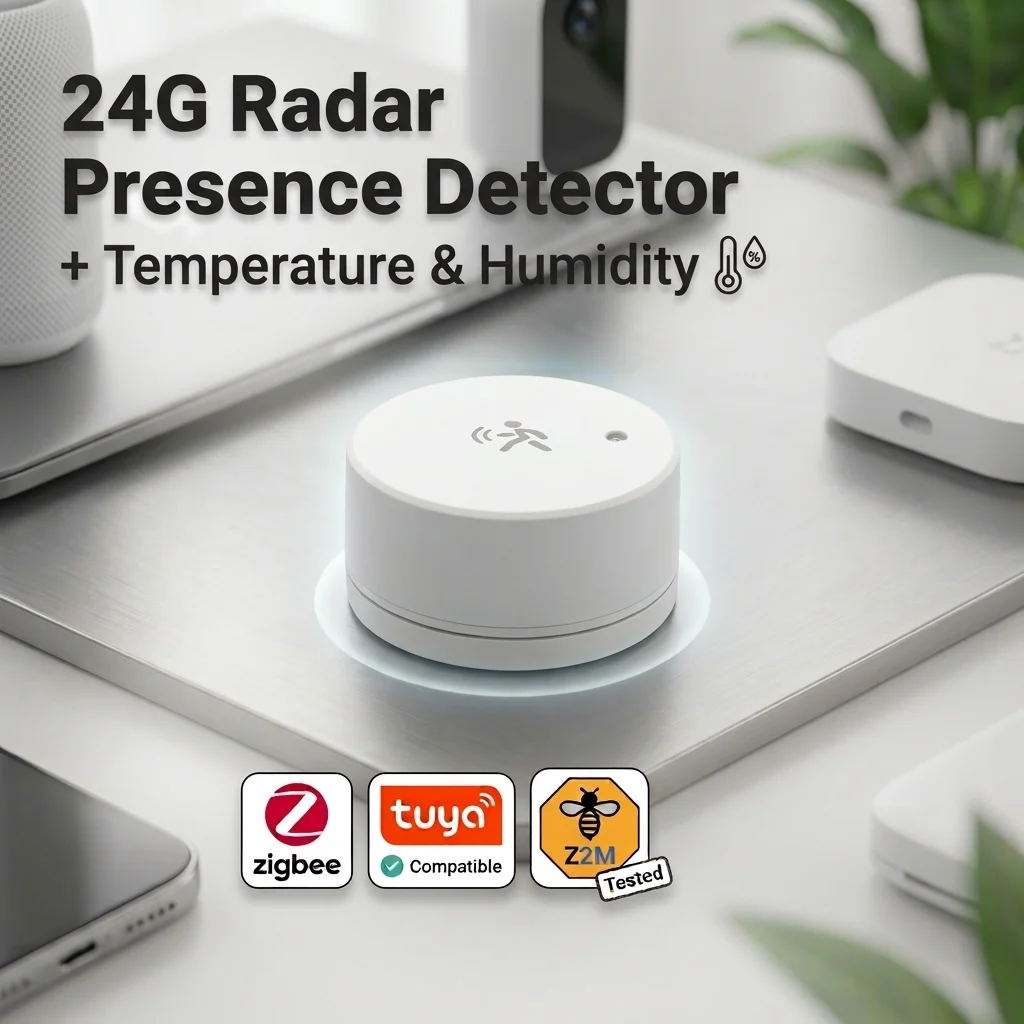 Home Assistant Tuya - Tuya Zigbee Human Presence Sensor 24G