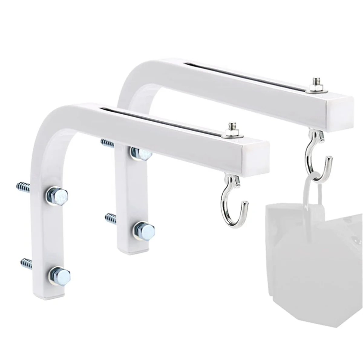 

Excellent! 90 Degrees Projector Screen Wall Mount L-Brackets Projection Screen Hanger Adjustable Mount for HD Projector Screens