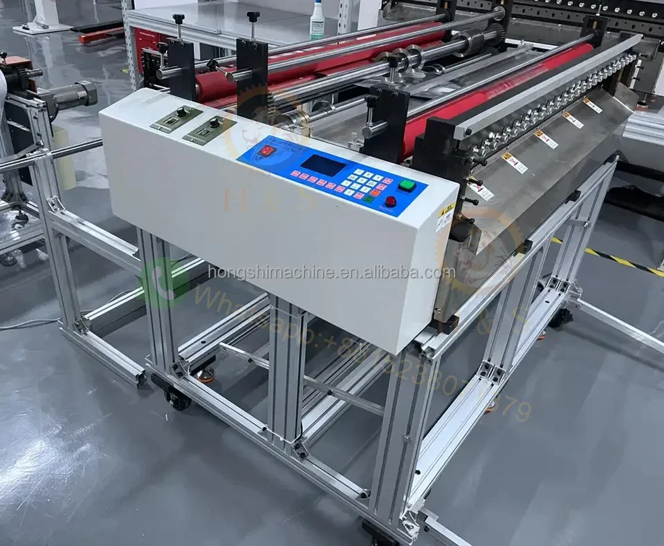 أفضل سعر لفة عالية السرعة إلى آلة قطع الورق غير المنسوجة لفة القماش إلى آلة قطع الورق #5