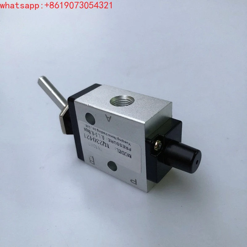 Pneumatic components Two-position three-way mechanical valve XQ230421 Pneumatic control directional valve Dial valve 1 port