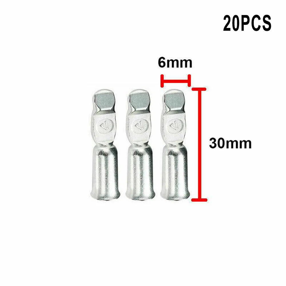 High Quality Cable Terminal Parts For Battery Connections Forklifts Solar 20pcs/Set Accessories Battery Chargers Connector