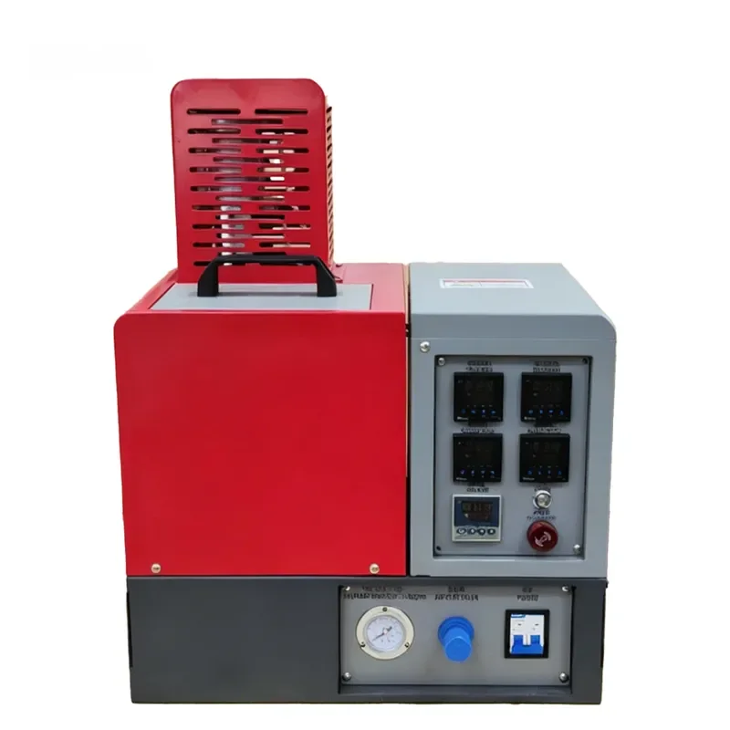 High Viscosity 12000CPS Hot Melt Adhesive Applier Dual Tube Safety Gun System for Small and Medium Enterprise Factories