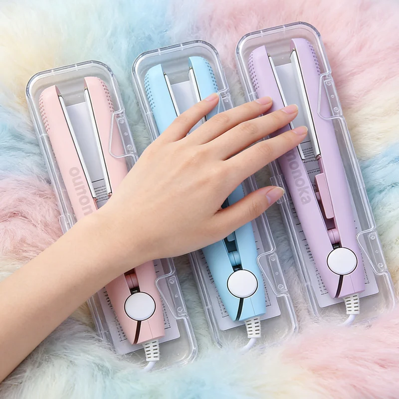 3w1 Prostownica Lokówka Szczotka Termiczna Mini