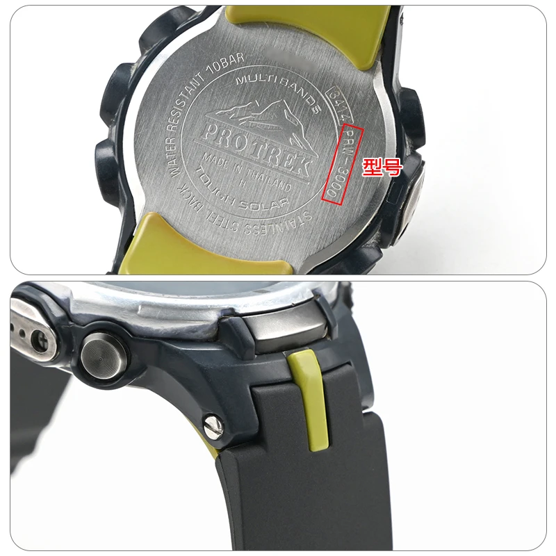 For Casio PRO TERK PRW-3000 PRW-3100 PRW6000 PRW-6100 PRG-300 Watch Strap Resin Watchband Accessory Wristband Bracelet With Tool