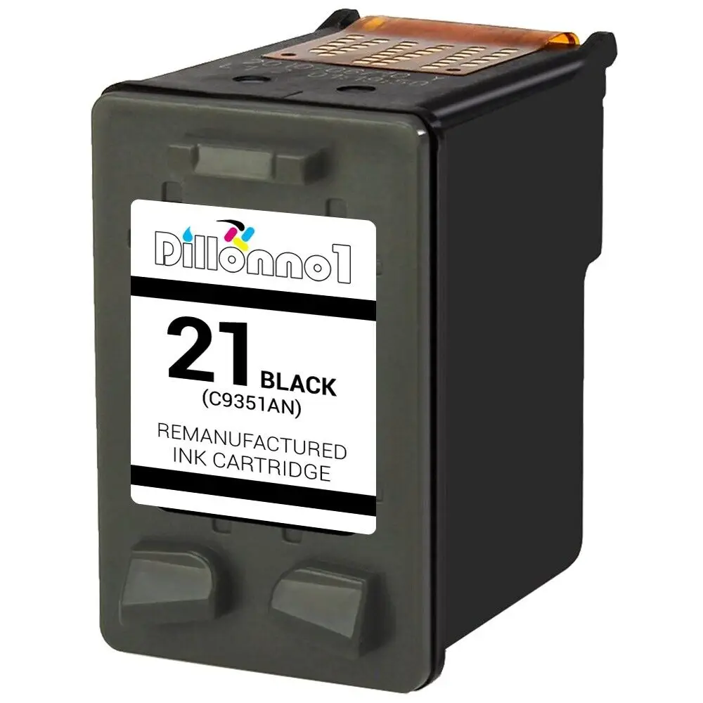 Encre noire 2pk pour HP21, pour Officejet 4310 4311 4314 4315 4352 J3600 J3640 Series