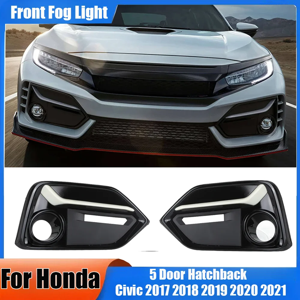 

Передняя противотуманная фара для Honda Civic 2017 2018 2019 2020 2021 5 дюймов