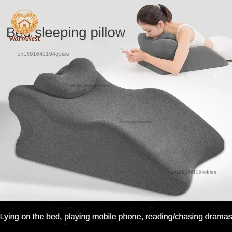 Multi functional mirror pillow, soothing, sleeping, playing with mobile phones, reading