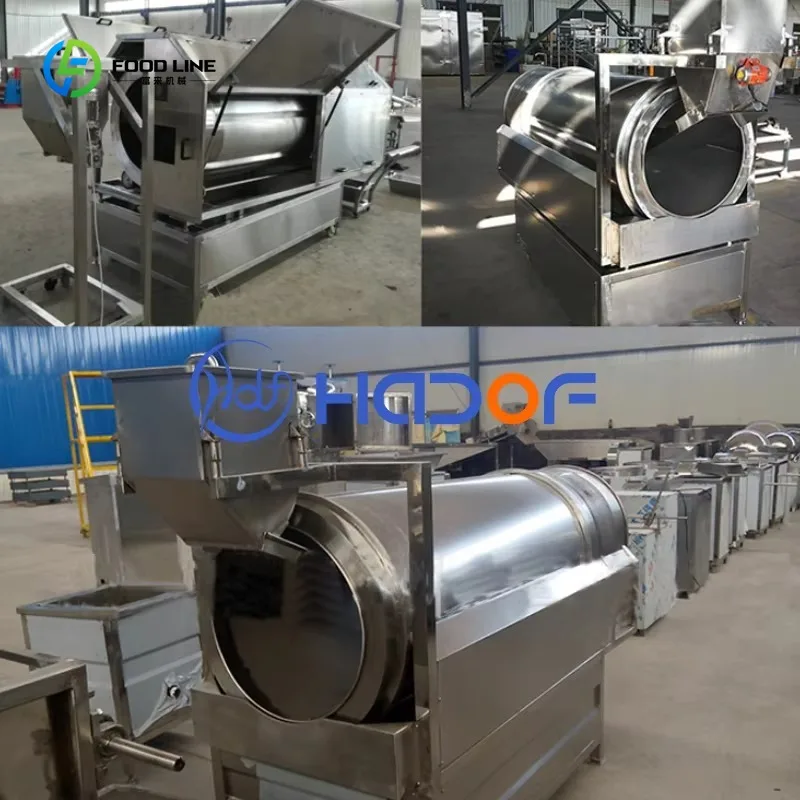 Best Price Hot Sale Snack Drum Seasoning Machine/Flavoring Machine/Automatic Mixing Food Seasoning