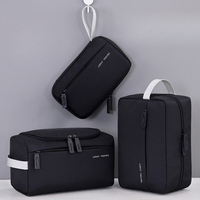 Portable Travel Toiletry Bag for Men Oxford cloth Storage Organizer Splashproof Business Travel Bag Cosmetic Bag Makeup Dopp Kit