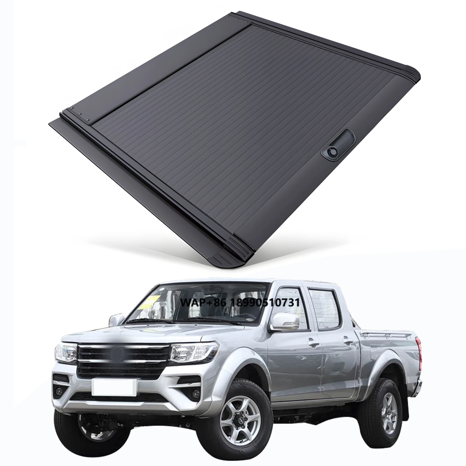 

Hard Aluminium Retractable Roller Lid Roll up Tonneau Cover Waterproof Trunk Rear Nissan Ruiqi