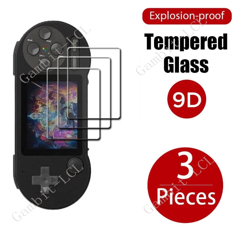 3pcs 9h hd gehärtetes Glas für Daten Frosch sf2000 3 Zoll Spieler Spiele datafrogsf2000 sf 2000 Displays chutz folie