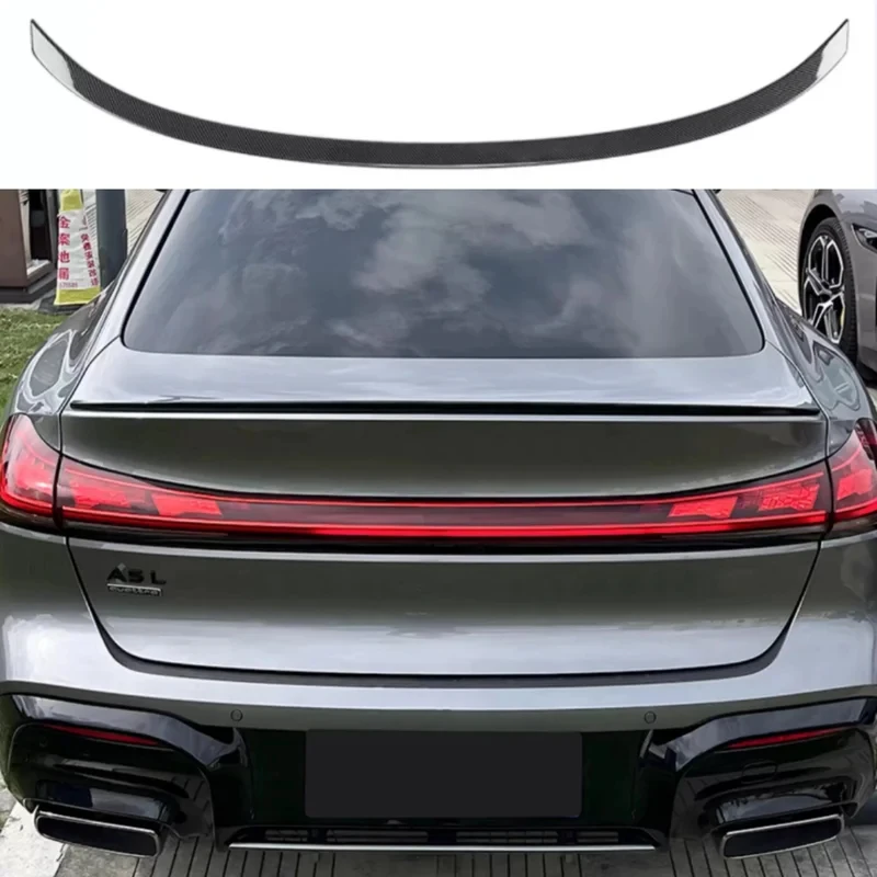 A5 S-Line S5 B10 2024 2025 2026 Sedan S Style Car Rear Boot Roof Lip Spoiler Splitter Rear Spoiler Cap Bodykit Tuning