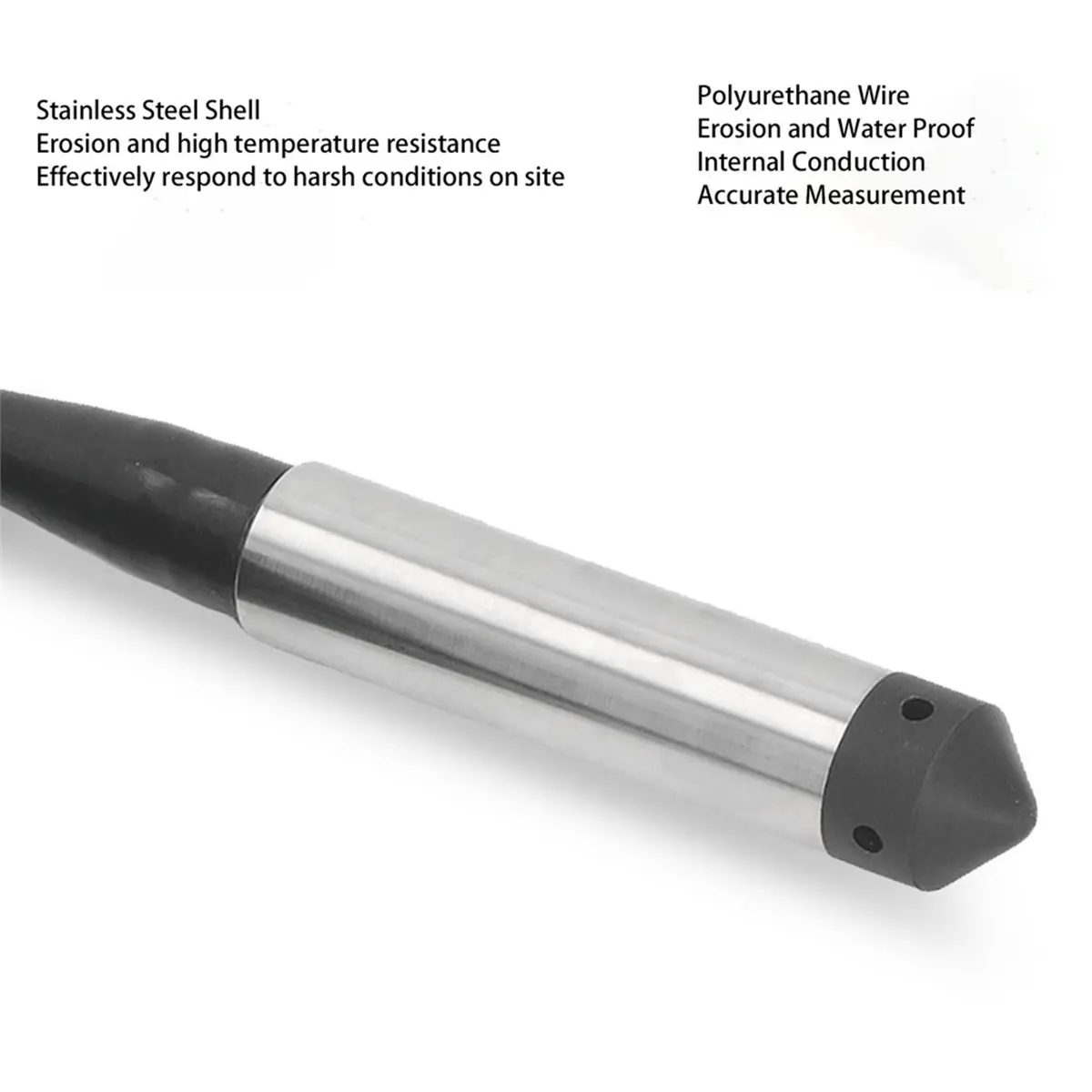 DT57 LATEST MODEL Stainless Steel Photoelectric Edge Finder 4‑20mA DC12‑30V Probe for Milling Machines Non-Magnetic Centering Ro