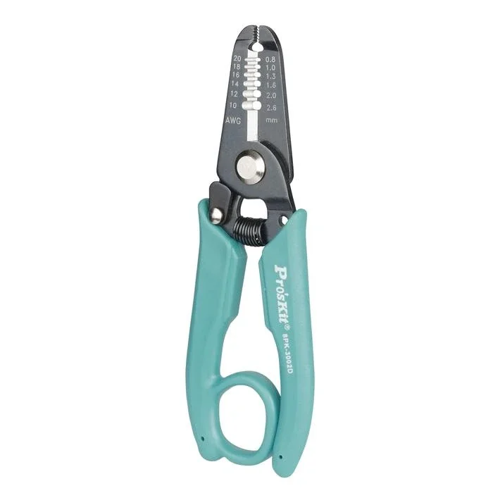 7-in-1 Pro'sKit 8PK-3001D 8PK-3002D hochwertige elektronische Abisolierzange und Schneidzange (AWG 30/28/26/24/22/20 Präzisionszange) – Detail 5