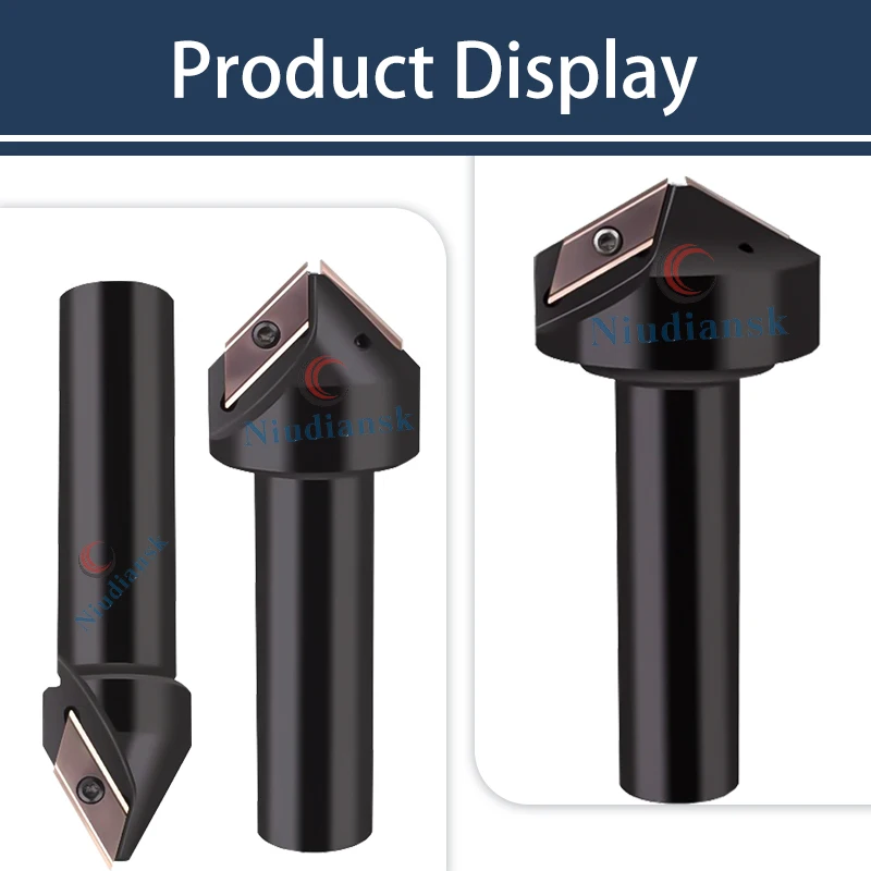 ECC31005R-30/45/60 Large Blade Chamfering Shank Lathe Tool XCET310404-45 Blade Disposable Long Edge Chamfering Knife 30° 45° 60°