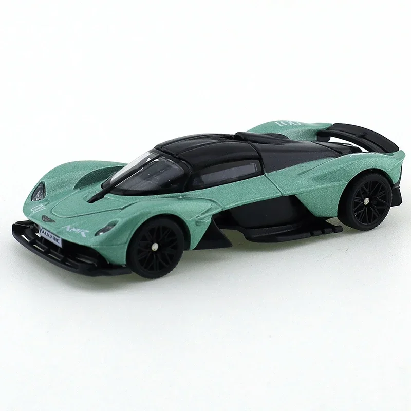 TSC 1/64 Aston Martin Valkyrie Auto Legering Speelgoed Motorvoertuig Diecast Metaal Model Kinderen Kerstcadeau Speelgoed voor Jongens Gemodificeerde Trolley