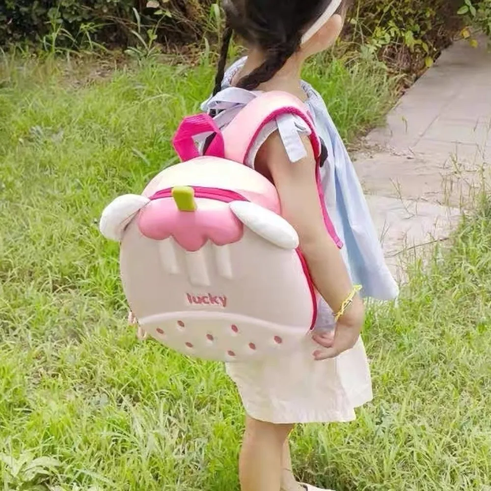 Модный детский рюкзак с героями мультфильмов, детский рюкзак из ЭВА с фруктами, детский сад, большая вместительная школьная сумка для девочек