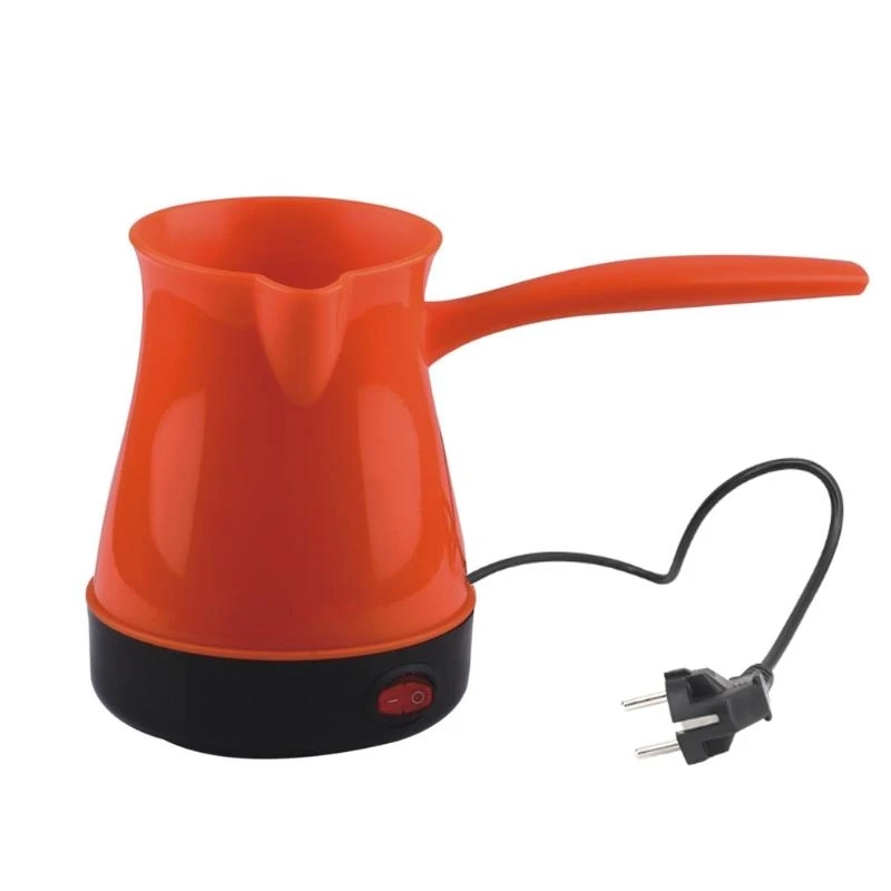 G6DE Electric Europe Plug Semi-Automatic Pot Coffee Machine, 3-6 Cups, Colors of Black, Red and White to Choose From