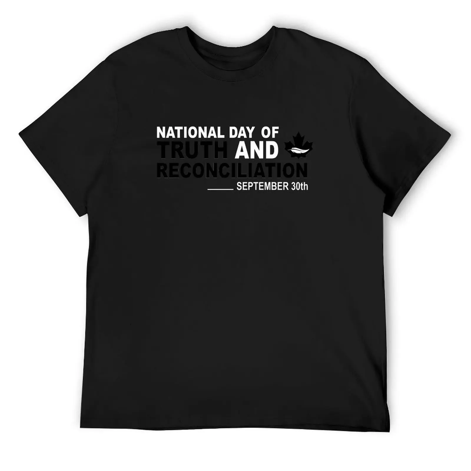 national day of truth and reconciliation canada T-Shirt anime baggy shirts mens plain t shirts