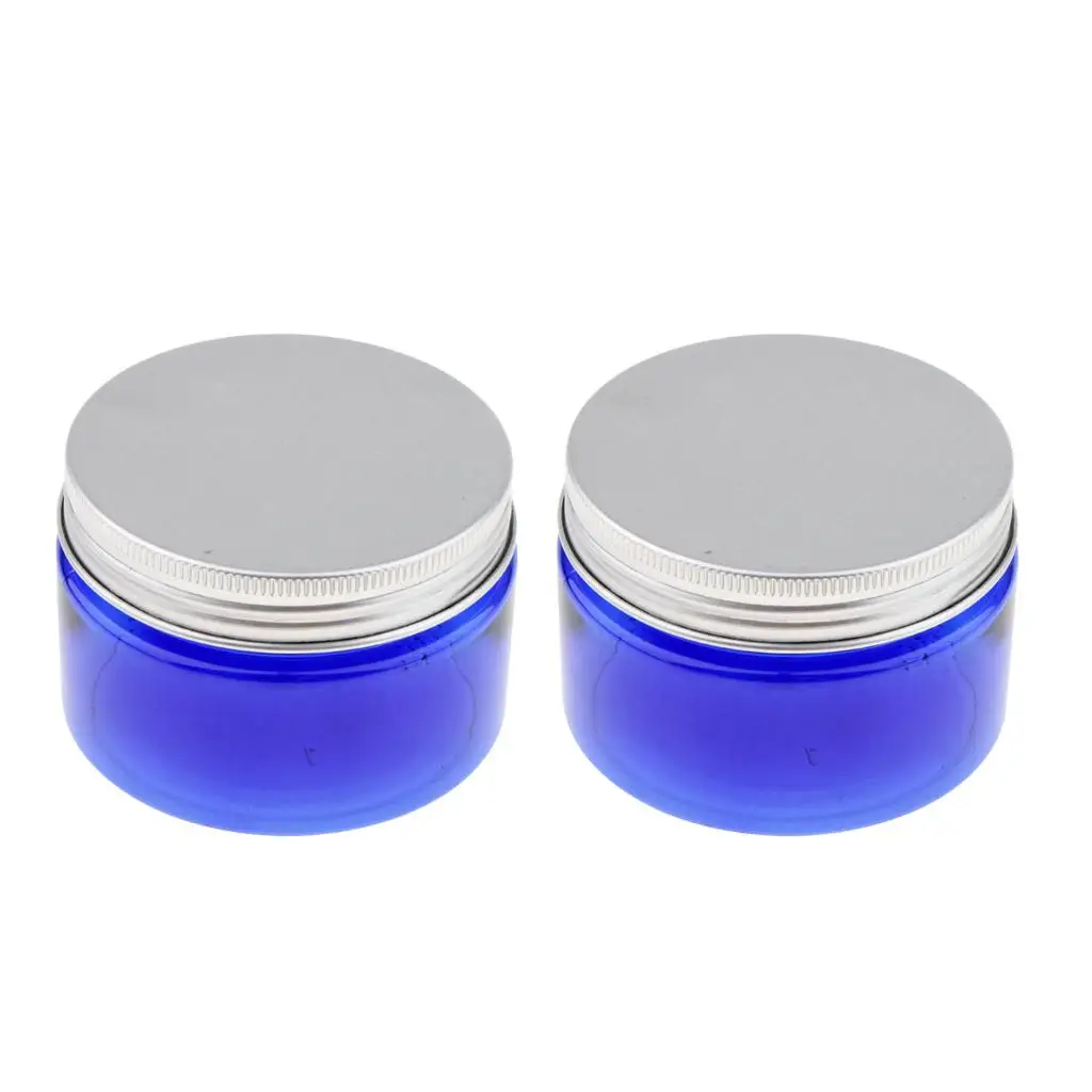 2-piece 100g cosmetic jar screw-top jar for cream, ointment, whipped cream and