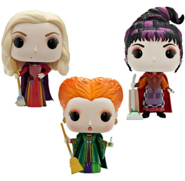 Hocus Pocus Sanderson Sisters Winifred Mary  Sarah  Viny Figure Model Toys