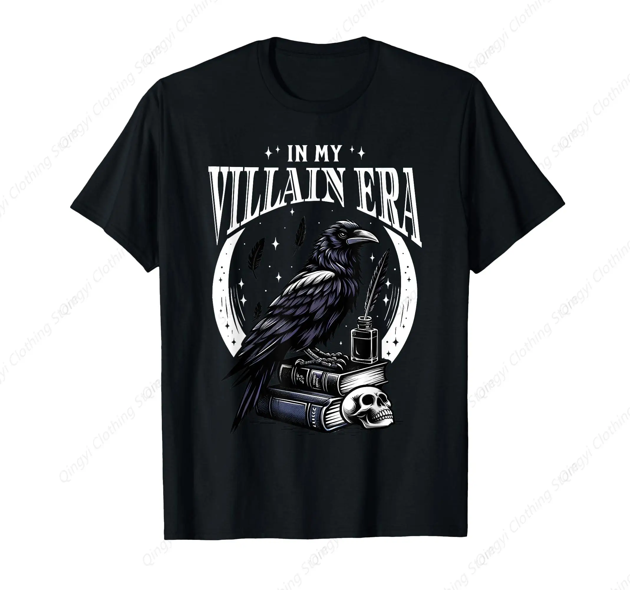 

In My Villain Era Morally Grey Books Novel Bookworm T-Shirt