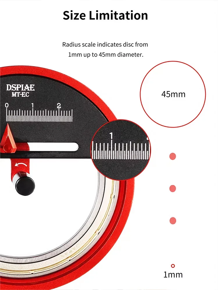 DSPIAE assembly model tool accessory MT-EC entry-level infinite adjustment circular cutter