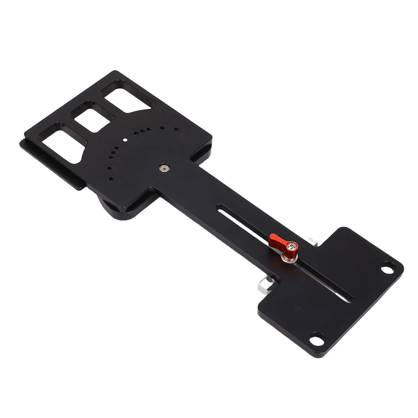 Sega da binario ad angolo regolabile quadrata adatta per guida per sega da binario multi-angolo Triton da -60 a 60 gradi in lega di alluminio