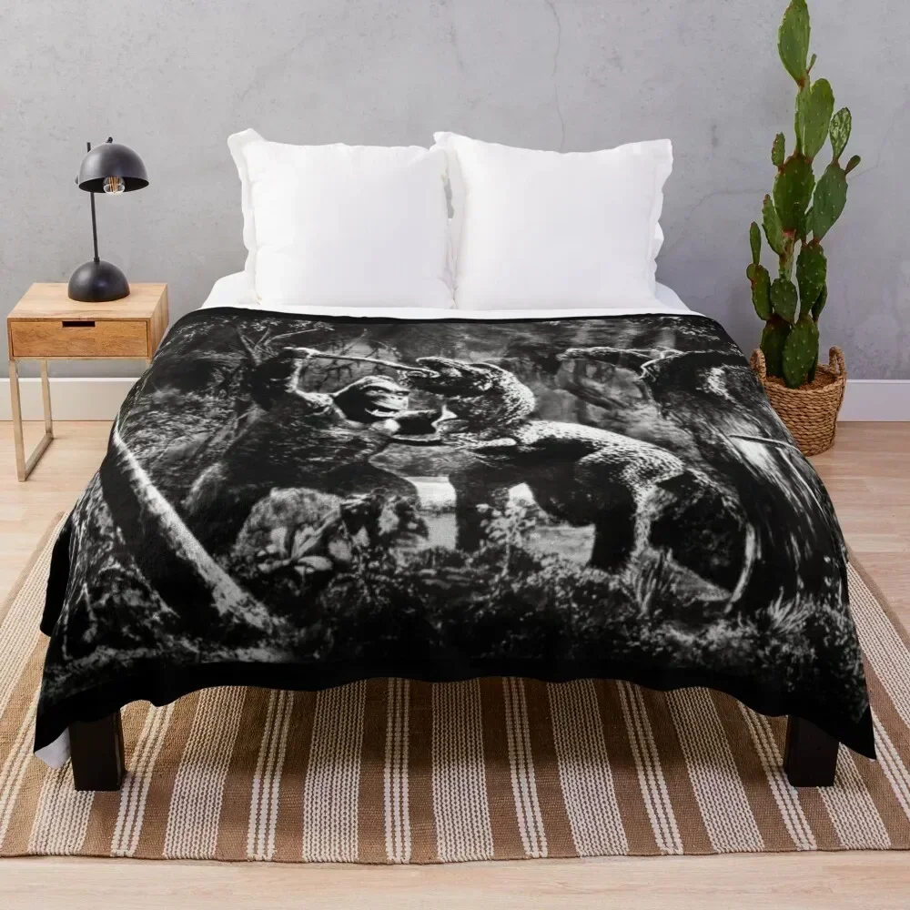 

The original 1933 King Kong . Throw Blanket Soft Warm Blanket Gift for Men Women Adults