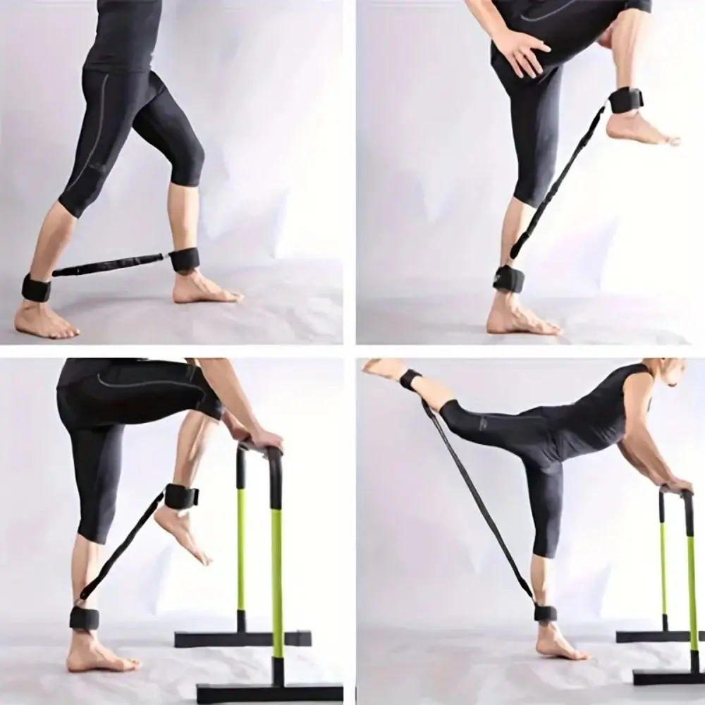 20LB-80LB Taekwondo Training Belt Elastic Thicken Resistance Bands Black Anti-Break Elastic Training Band Fitness Equipment