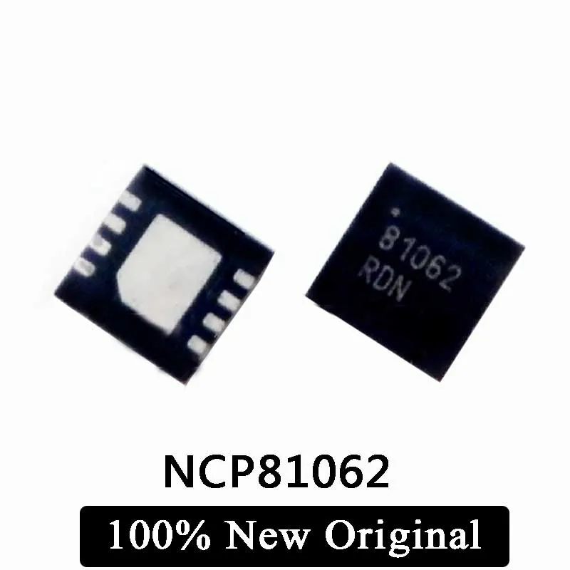 5Pcs 100% New 81062 NCP81062 NCP81062MNTWG QFN-8 IC Chipset In stock