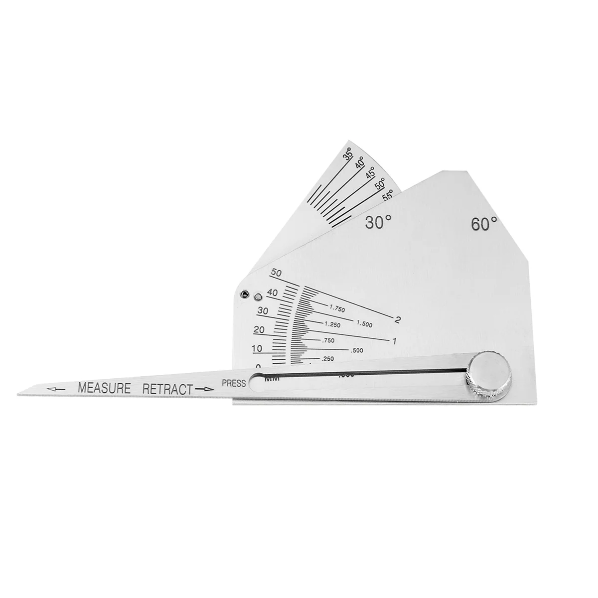 

A04I Skew-T Fillet Weld Gauge Датчик проверки угла вертикального сварного сварного шва -Объект боковой сварки