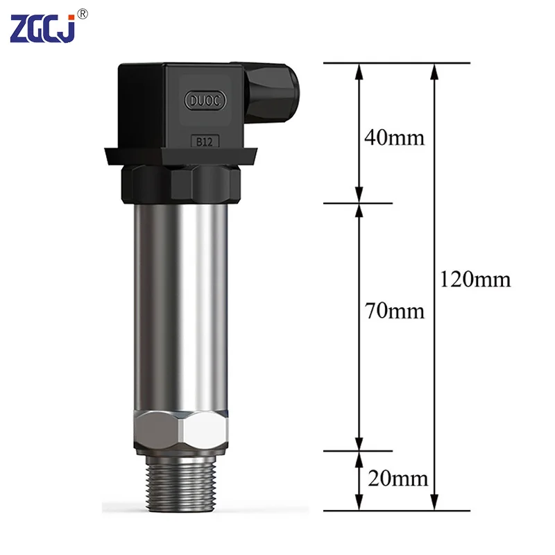 0-0.5BAR 1BAR 10BAR 50BAR 100BAR 300BAR Pressure meter with relay and SSR output with low and high alarm output control gauge