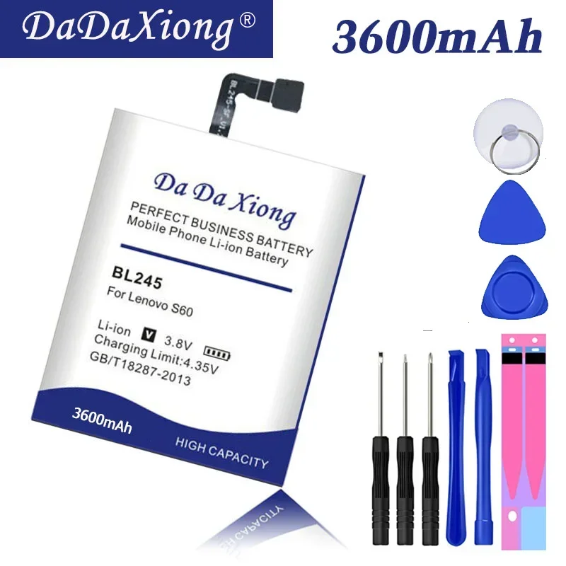 DaDaXiong 3600mAh BL245 для Lenovo S60 S60T S60W мобильный телефон Battery