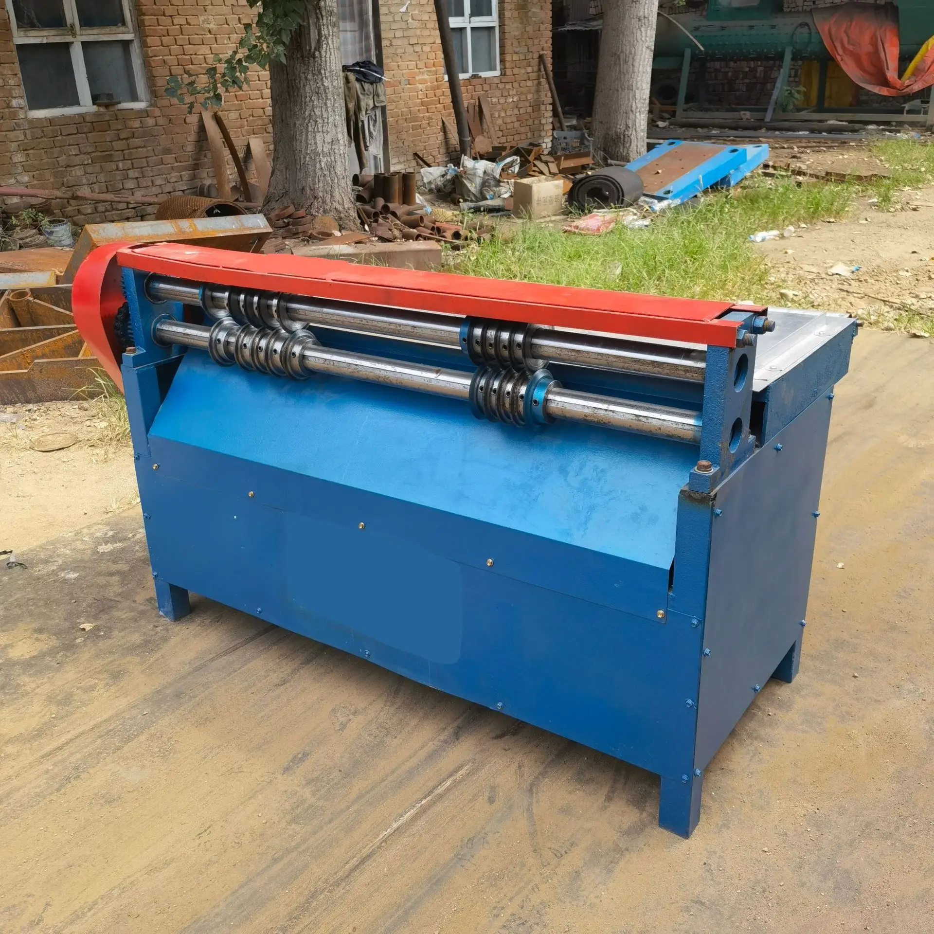 Mixing Rubber Sheet Slitting Machine, Paper Shell Slitting Machine, Raw Rubber Sheet Slitting
