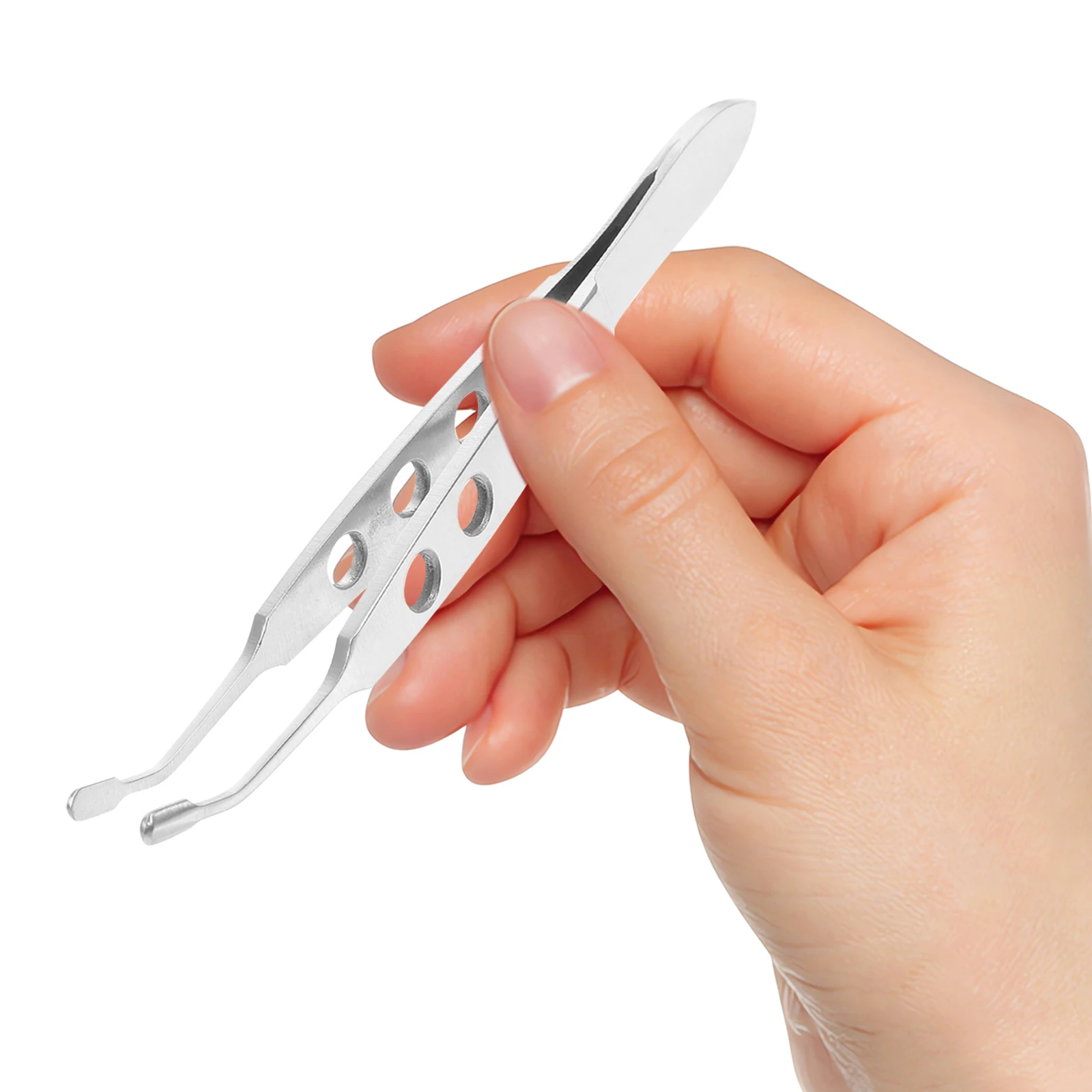 

Meibomian Gland Expressor Stainless Steel Eyelid Massage Tweezers Forceps Tool for Mgd Treatment and