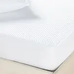 

ENGLISH HOME Polyester Cotton Mattress Pad, Deluxe Machine Washable Mattress Pad, Fitted Sheets Mattress Pad Duvet cover set