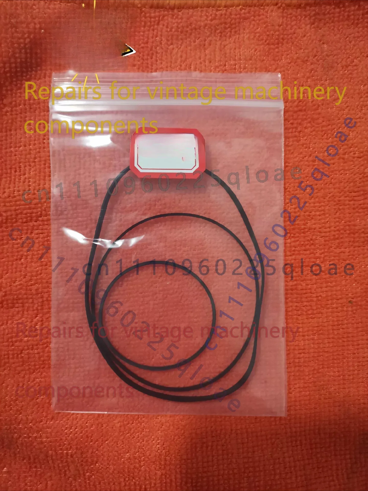 3Pcs Belt Kit (1Flat+2Square) For Sharp GF-6060 GF-6161 GF-6262 GF-6363 Boombox Cassette Recorder Mechanism Refurb Spare Parts