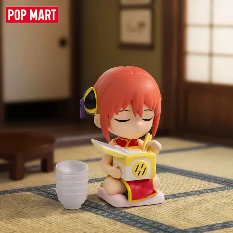 

POP MART Gintama: Серия «ДОБРОПОЛУЧИТЕ В YOROZUYA» — Сюрприз-бокс, Загадочная коробка-сюрприз, Фигурка-мистери, Декор для дома и рабочего стола, Милая фигурка