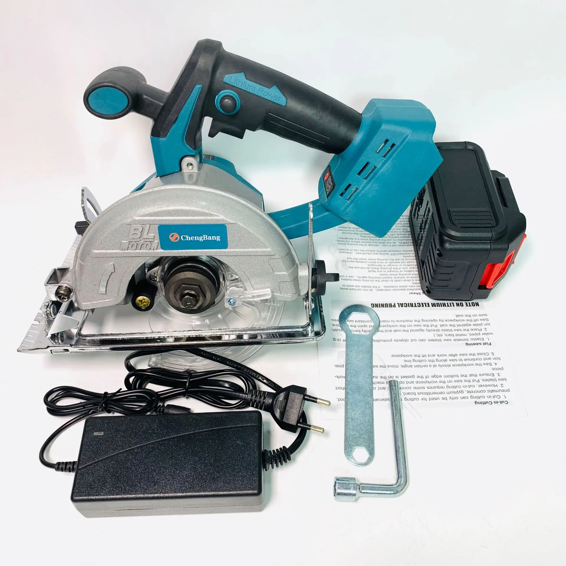 Lithium electric brushless electric circular saw 5 \